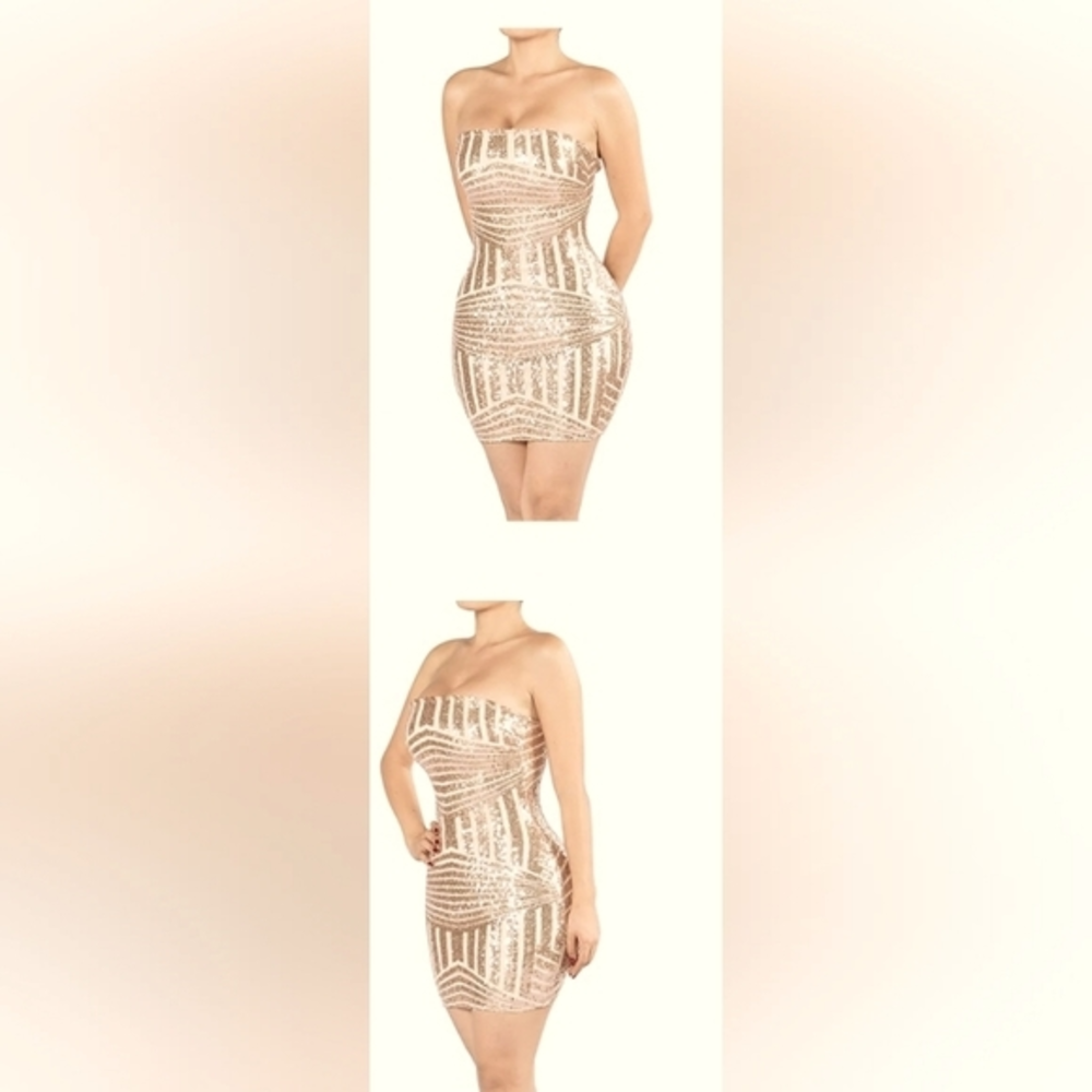 Conail Coco Women’s Sexy Sparkling Sequin Plus Size Bodycon‎ Stretchy Mini Party